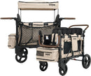 XC+Evo Luxury Comfort Stroller Wagon 4 Passenger - Mocha