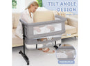 Foldable Portable Baby Bassinet - Grey