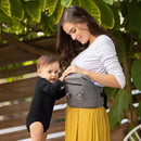 2-in-1 Baby Carrier  Hip Seat - Gray