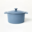 7.5qt Enamel Dutch Oven - Blue