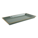 Football Serving Platter - Sage/Gold