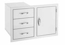 Summerset 33" 3-Drawer & Access Door Combo