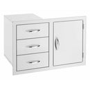 Summerset 33" 3-Drawer & Access Door Combo