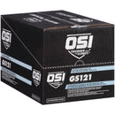 OSI GS121 White Synthetic Rubber Gutter and Seam Sealant 5 oz, Pack of 24
