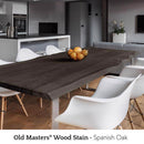 Old Masters Semi-Transparent Spanish Oak Oil-Based Wiping Stain 1 gal, Pack of 2