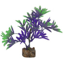 Tetra GloFish Aquarium Plant, Purple/Green, Small