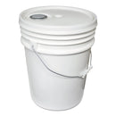Impact Utility Bucket W/Lid, Polyethylene, 5Gal, White - IMP5515