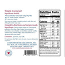 Country Home Creations, Peanut Butter Chocolate Chip Dip Mix, 8.5 oz.