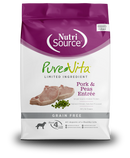 PureVita Pork & Peas Entrée Grain-Free Dog Food, 25 LB