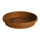 Bloem Terra Plastic Saucer, Terra Cotta, 8 in.