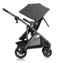 Evenflo Pivot Suite Travel System with LiteMax Infant Car Seat - Devon Gray