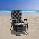 Outdoor Folding Chair - Black/Charcoal