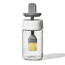 Oil Bottle and Brush: 8 oz Capacity