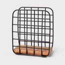 Freestanding Tabletop Wire Napkin Holder - Black
