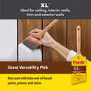 Purdy XL Sprig 4 in. Medium Stiff Flat Trim Paint Brush