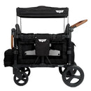 VYOO2 Stroller Wagon with Canopy 2 Seater - Black