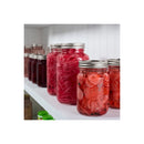 16oz Vintage Regular Mouth Mason Jar - Pink