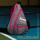 Pickleball Sling Bag - Gray/Pink