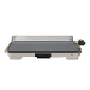XL Electric Griddle 12" x 22," Non-stick, Porcini Taupe by Drew Barrymore - Porcini Taupe