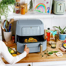 Beautoful by Drew Barrymore 9QT TriZone Air Fryer- Cornflower Blue