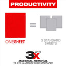 Diablo 9 in. L X 11 in. W 60 Grit Aluminum Oxide Sanding Sheet 4 pk