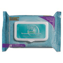 Sani Professional Hygea Flushable Personal Cleansing Cloths, 6 1/4X5 3/8, White,48/Pack,12/Carton - NICA500F48