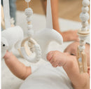 Wooden Baby Play Gym Set - natural wood