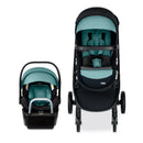 Willow Brook S+ Travel System with Alpine Anti-Rebound Base - Jade Onyx