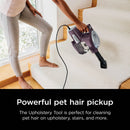 Rocket Pet Corded Stick Vacuum HV301PR 8.5" Cleaning Path Purple