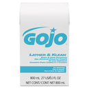 GOJO Lather & Klean Body & Hair Shampoo Refill, Pleasantly Scented, 800 Ml, 12/Carton - GOJ912612