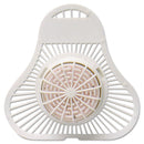 Fresh Products Parazyme Urinal Screen W/Block, 30 Days, White, Springtime Fragrance, Dozen - FRSPP123USPBSF