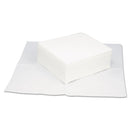 Hospeco Taskbrand Grease & Oil Wipers, Quarterfold, 12 X 13 1/4, White, 50/Pack - HOSGOA5500