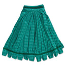 Rubbermaid Tube Mop, Microfiber, Green, Medium, 1-In Green Headband - RCPT81206GRE