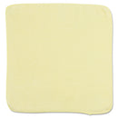 Rubbermaid Microfiber Cleaning Cloths, 12 X 12, Yellow, 24/Bag - RCP1820580