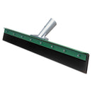 Unger Aquadozer Heavy Duty Floor Squeegee, 30 Inch Blade, Green/Black Rubber, Straight - UNGFP75