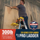 Werner 3 ft. H Aluminum Step Ladder Type IA 300 lb. capacity