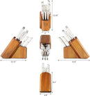 L Series 12-Piece German Steel Forged Knife Set