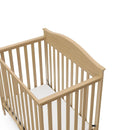 Stella 4-in-1 Convertible Mini Crib with Mattress - Driftwood