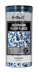 Insl-X Indoor and Outdoor Blue Blend Decorative Floor Flakes 12 oz