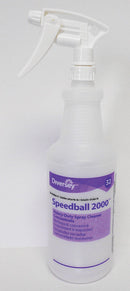 Diversey White/Clear Polyethylene Preprinted Trigger Spray Bottle, 32 oz., 12 PK - 130266