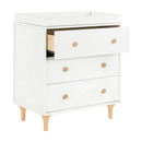 Lolly Dresser 3-Drawer Changer with Changer - White Pine
