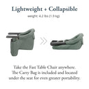 Fast Table Chair & Tray - Pine Green Melange