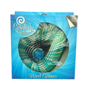 Spinfinity Designs Crystal Aqua Teardrop Spinner, Large