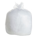 FlexSol High Density Coreless Can Liners, 15 Gal, 8 Microns, 24" X 33", Clear, 1,000/Carton - ESXBR2433M