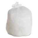 Boardwalk Low-Density Waste Can Liners, 30 Gal, 0.6 Mil, 30" X 36", White, 200/Carton - BWK3036EXH