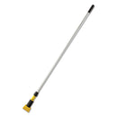 Rubbermaid Gripper Mop Handle, Aluminum, Yellow/Gray, 54" - RCPH225