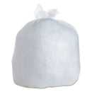 FlexSol High Density Coreless Can Liners, 30 Gal, 10 Microns, 30" X 37", Clear, 500/Carton - ESXBR3037MP