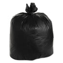 FlexSol High Density Coreless Can Liners, 60 Gal, 22 Microns, 38" X 60", Black, 150/Carton - ESXBRSX62B