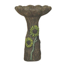 Sunflower Birdbath, 24"