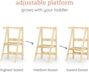 Foldable Montessori Tower - Natural